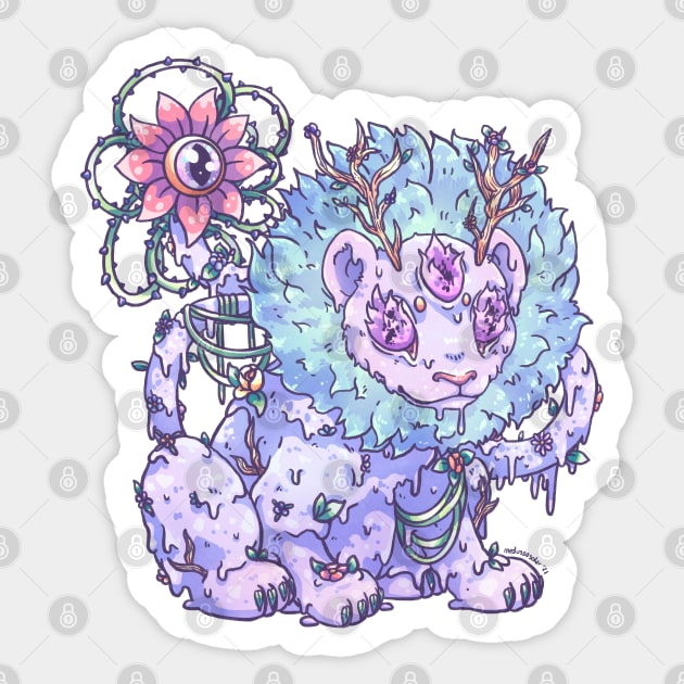 Pastel Leo Sticker by MedussaSolar